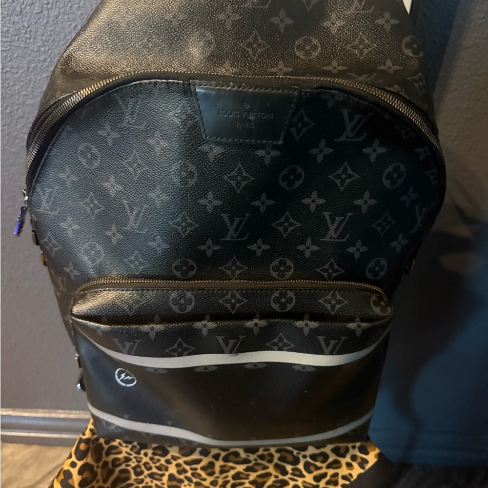 Louis Vuitton Dark Monogram Backpack - image 1